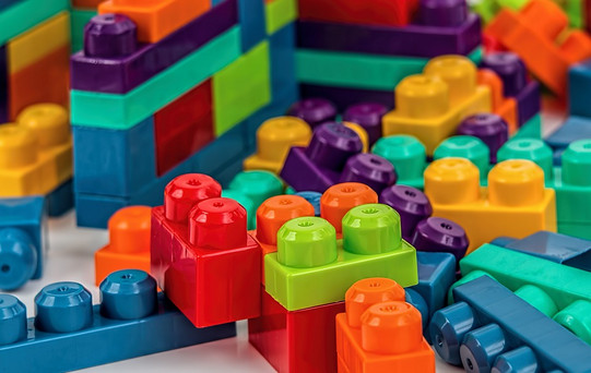 Legosteine bunte Legosteine