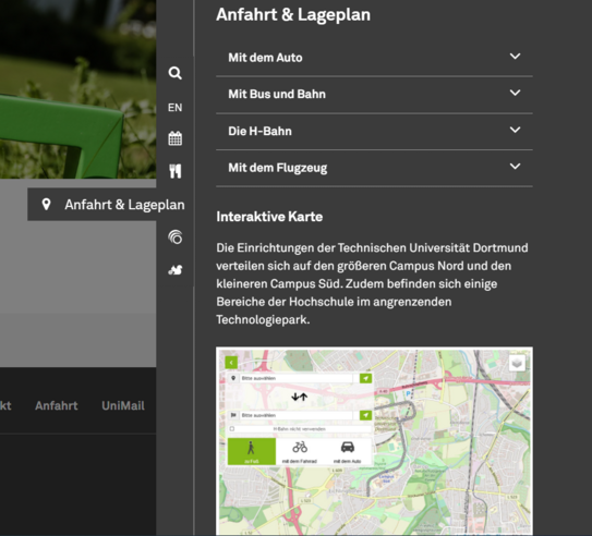 Anfahrt & Lageplan Anfahrt & Lageplan