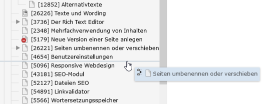 Move Pages between Pages Move Pages between Pages